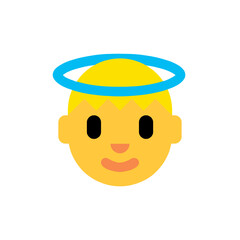 Smiling Face with Halo Emoji
