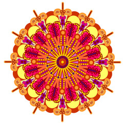 Mandala Design Flower