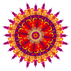 Mandala Design Flower