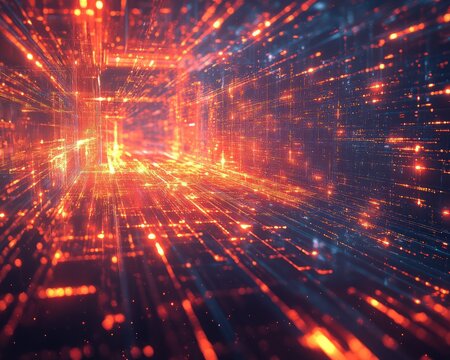 High-tech abstract digital patterns, featuring smooth transitions and modern technological design 32k high resolution