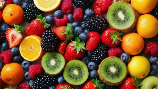 pile of various fresh fruit