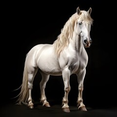 Obraz premium a beautiful animal concept design isolated on white background