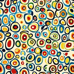Funky retro designs(Seamless Pattern and Tile image)