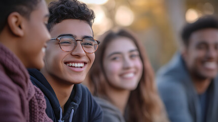 Fototapeta premium A volunteer initiative aimed at mentoring at-risk youth to reduce crime rates.A volunteer initiative aimed at mentoring at-risk youth to reduce crime rates.