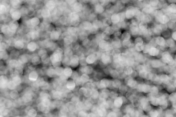 Silver lights bokeh background. Silver lights.
