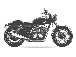 Fototapeta premium Motorcycle Silhouette, Biker Motorbike, Two-wheeler, Riding, Freedom, Adventure, Custom motorcycle, Classic bike, Harley, Sportbike, Chopper, Cruiser, Road trip, Open road, Motorcycle art, 