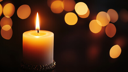 Bright Candle Burning in the Darkness