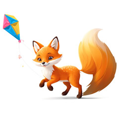 Obraz premium Cute fox