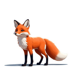 Obraz premium Cute fox