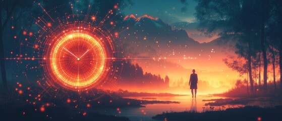 Obraz premium Reclaiming Time, Digital Detox and Mental Health