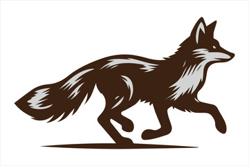 Fox Illustration is a simple vector art style