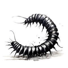 Obraz premium a beautiful animal concept design isolated on white background