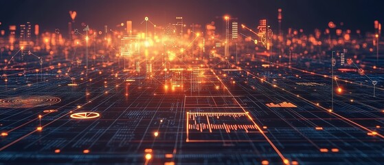 Obraz premium Visualizing the Numbers, Digital Marketing Analytics