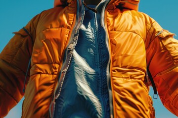 A person wearing a jacket and tie, suitable for office or corporate settings