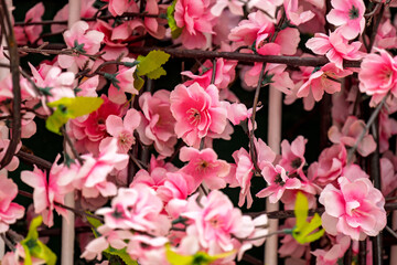 artificial sakura flowers