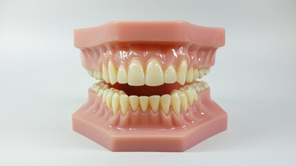 Fototapeta premium Dental Model Displaying Human Teeth for Educational and Training Purposes