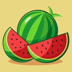 water melon and watermelon