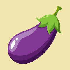 eggplant isolated