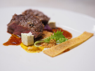 Asian cuisine with fresh ingredients