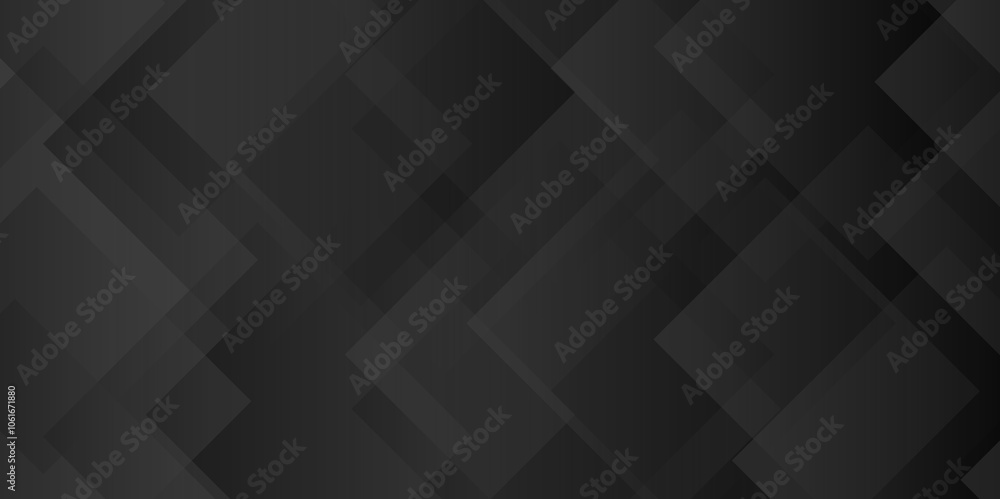 Poster black abstract background template design. modern vector square and triangle line background. abstra