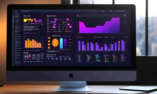 Data Analysis on a Computer Screen