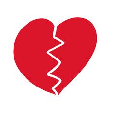 broke heart