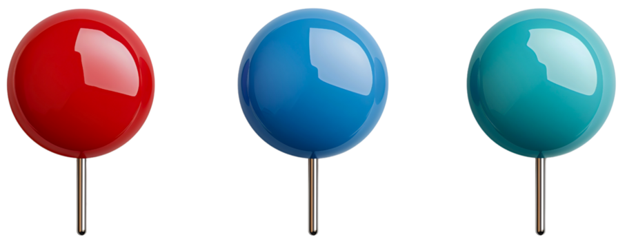 Precise pin button set, distinctive isolated metal tag round, indicative pointer circle glossy icon, directional navigational locating, marker wayfinding destination