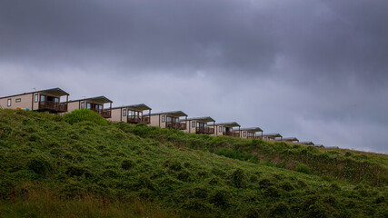 CARAVANS on the hill