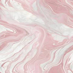 Obraz premium Pastel pink and white marble pattern, simple and elegant pattern, emphasizing the delicate and natural lines, giving a gentle and peaceful feeling.