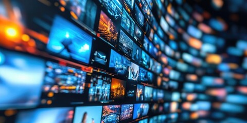 An advanced media archiving system with AI-enhanced search capabilities ensuring quick access to stored content.