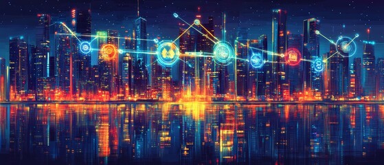 Obraz premium Cyber Diplomacy, Digital Diplomacy and International Relations