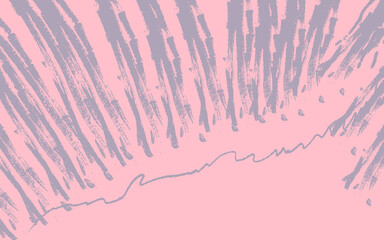 Abstract Pink and Gray Brushstroke Pattern Illustration for Print and Digital Design