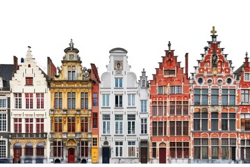 Obraz premium Belgium architecture building house.