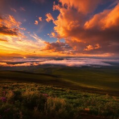 Obraz premium Stunning Nature and Landscape Photography Showcasing the Majestic Beauty of Mountains, Forests