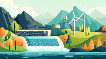 Renewable energy sources, such as wind, solar, and hydropower, are key to achieving long-term sustainability goals globally.