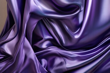 Fototapeta premium Abstract sculpture purple smooth curve.