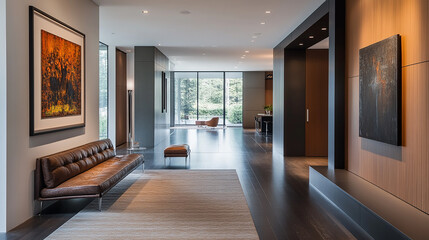 Streamlined forms and sleek lines are the hallmarks of modern minimalism, creating a sophisticated yet approachable aesthetic.