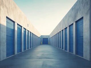 Storage Units Row.