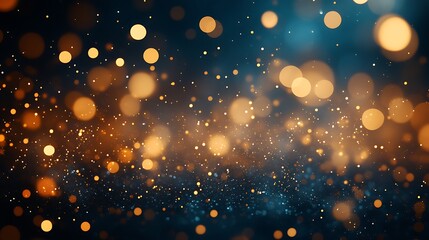 Obraz premium A vibrant background of shimmering lights and bokeh effects, ideal for design projects.