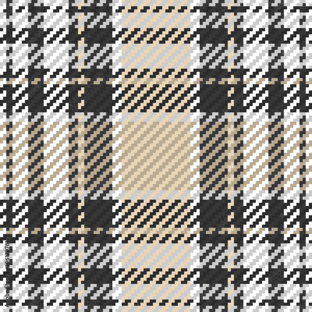 Poster seamless pattern of scottish tartan plaid. repeatable background with check fabric texture. vector b