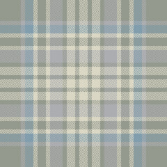 Plaid check pattern. Seamless fabric texture. Tartan textile print.