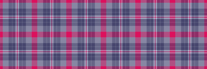 Graceful tartan vector fabric, african background check seamless. Plain textile texture pattern plaid in pastel and blue colors.