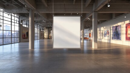 Blank Gallery Wall.