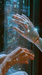 AI Doctor's Hand, Digital Transformation in Healthcare