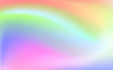 Abstract holographic iridescent background vector
