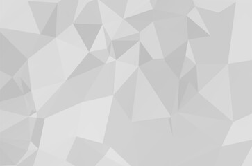 Fototapeta premium Abstract Light gray mosaic background