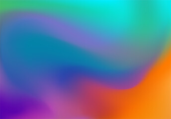 Holographic Neon background ,Colorful psychedelic Abstract. Pastel color waves