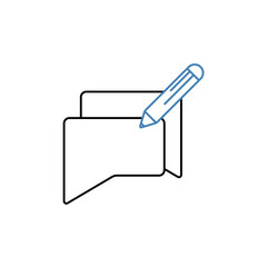 feedback concept line icon. Simple element illustration. feedback concept outline symbol design.