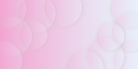 Abstract white geometric overlapping circle background with shadow. Vector circles template vector design. white background texture, Xmas, backdrop, lights, wallpaper design.	
