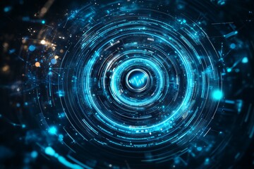 Obraz premium Healing with Data, Digital Transformation in Healthcare